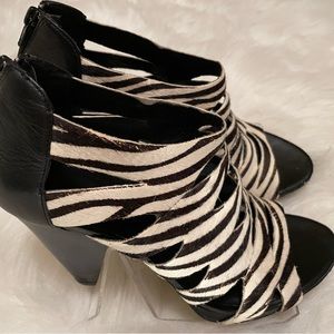 Franco Sarto Zebra Heels